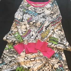 Marvel women’s  pajama set